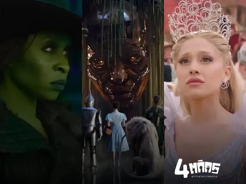 Trailer final de Wicked: Parte 2 revela ligação com O Mágico de Oz