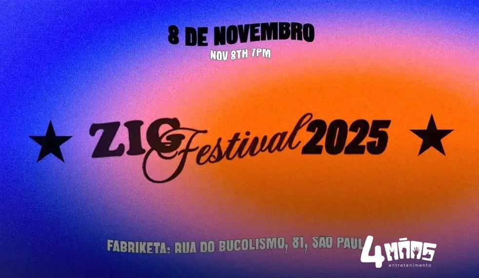 ZIG Festival anuncia line-up internacional e promete noite histórica em SP