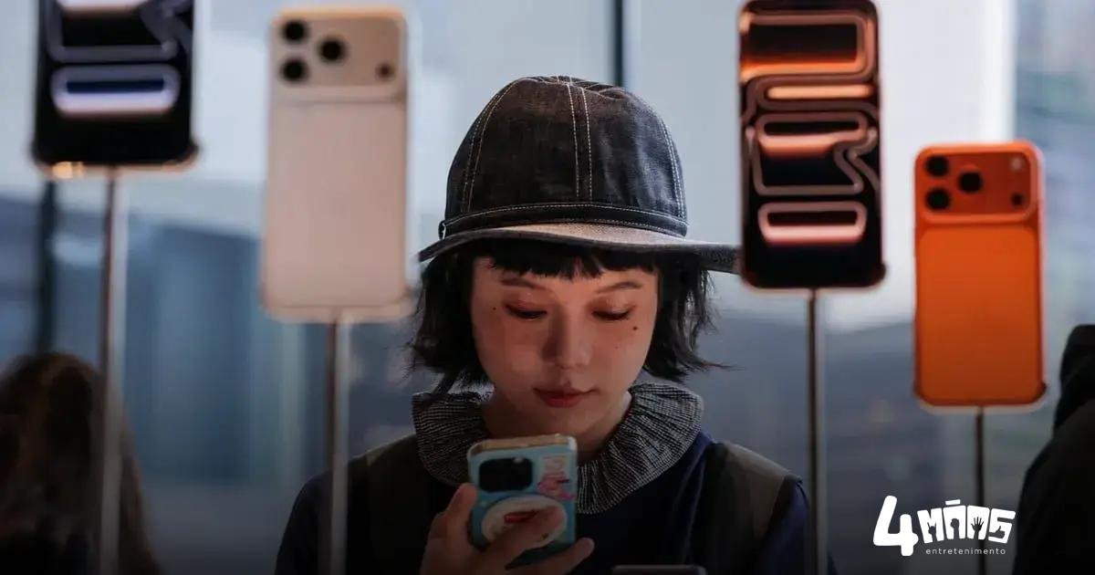 Apple alcança US$4 trilhões com força das vendas dos novos iPhones