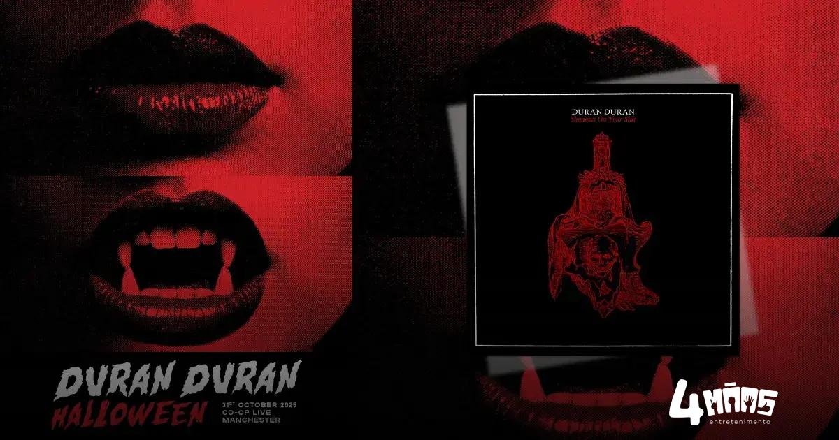 Duran Duran lança versão sombria de Shadows e estreia festa de Halloween