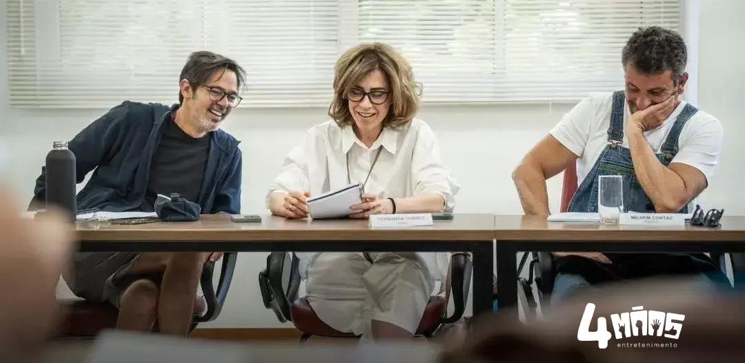 Fernanda Torres grava 'Os Corretores', primeiro projeto pós 'Ainda Estou Aqui'