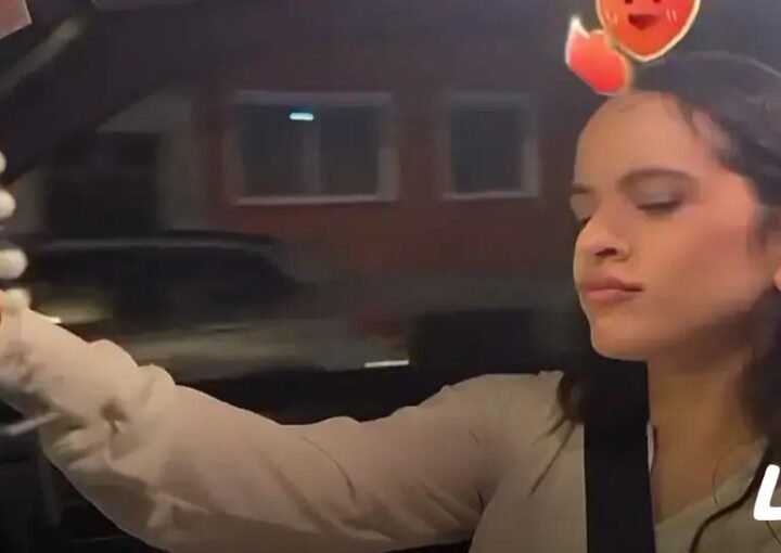 Rosalía corre por Madrid e anuncia álbum 'LUX' com surpresa na Gran Vía