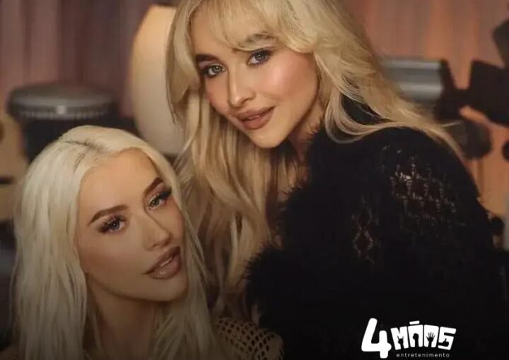 Sabrina Carpenter não submeteu dueto com Christina Aguilera ao Grammy 2026
