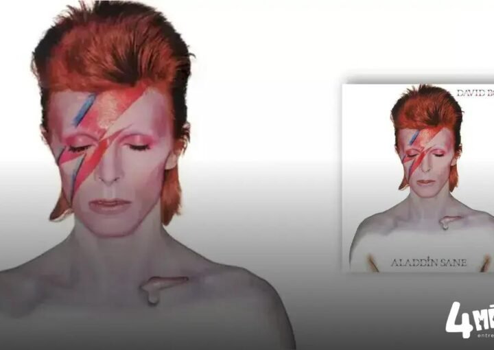 Impressão de Aladdin Sane de David Bowie bate recorde em leilão