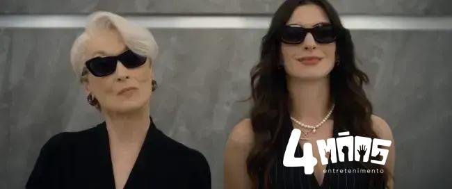 Miranda e Andrea se reencontram no teaser de O Diabo Veste Prada 2