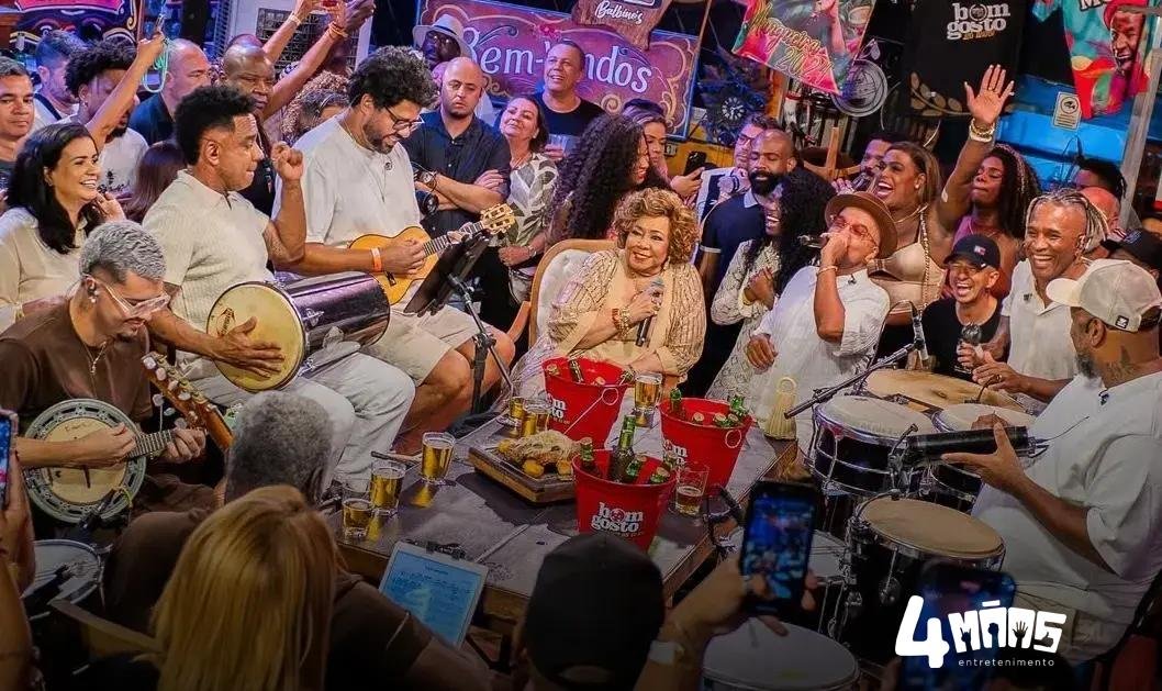 Bom Gosto e Alcione lançam 'Magoou, Abusou' no álbum 'O Samba Que Eu Vou'