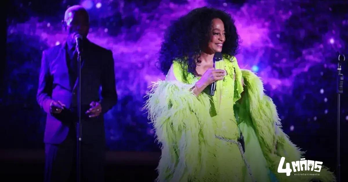 Diana Ross domina a virada e vive momento histórico no Rockin’ Eve