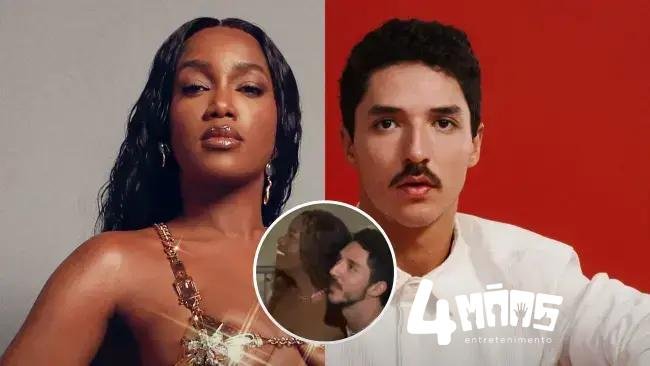 Iza e João Vitor Silva são flagrados abraçados em Copacabana