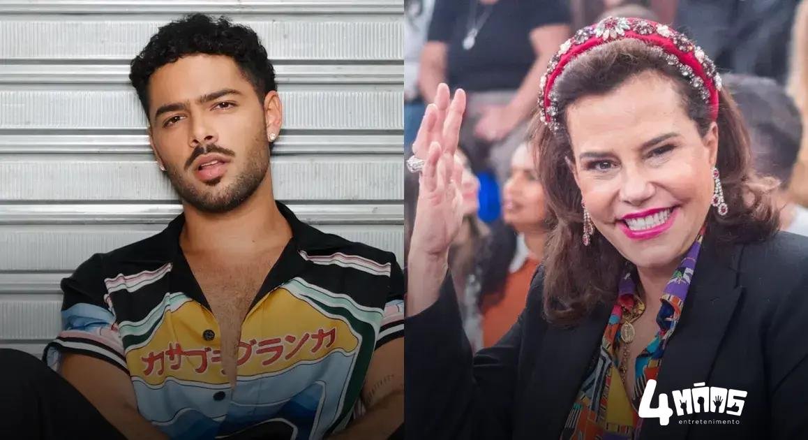 Pedro Sampaio homenageia Narcisa Tamborindeguy em fantasia no Carnaval