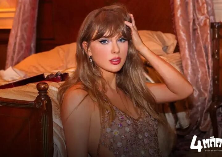 Taylor Swift atinge 10 semanas no #1 da Billboard com 'Ophelia'