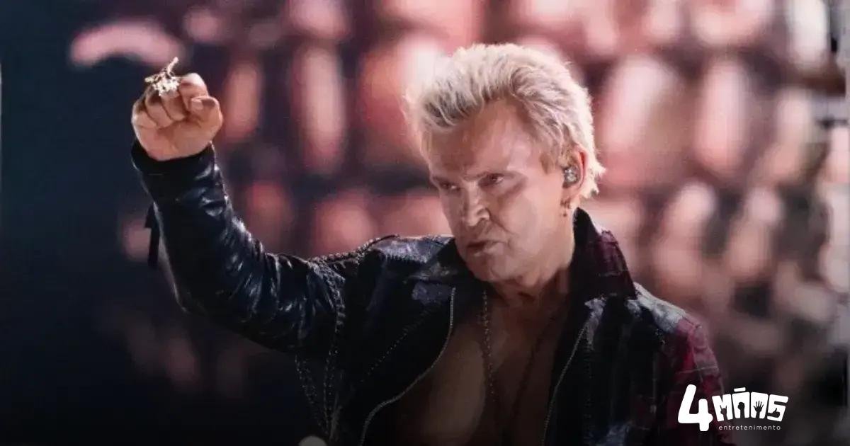 Billy Idol reflete sobre excessos e celebra indicação ao Rock Hall