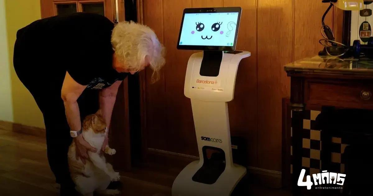 Robôs assistentes em casa: Barcelona usa aparelhos para cuidar