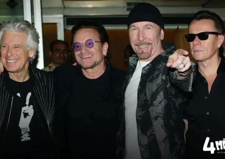 U2 estreia 'Yours Eternally' com Ed Sheeran e Taras Topolia no EP Days of Ash