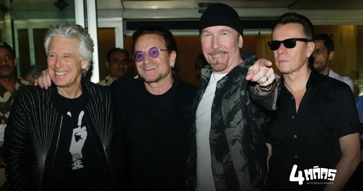 U2 estreia 'Yours Eternally' com Ed Sheeran e Taras Topolia no EP Days of Ash