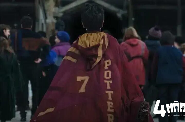 Primeira imagem da série de Harry Potter mostra Harry pronto para quadribol
