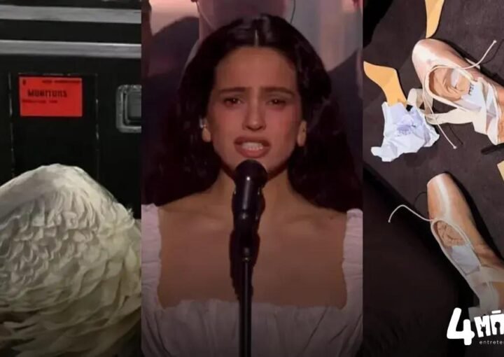 Rosalía anuncia nova turnê Lux com asas, saia de tule e bailarinos