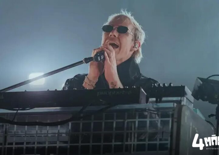 Rüfüs Du Sol reafirma status de lenda em show com luzes e som