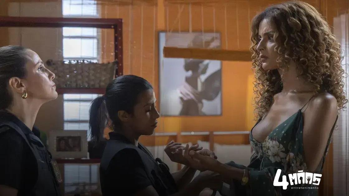 Viviane é presa na Chacrinha por remédios falsificados e sai algemada