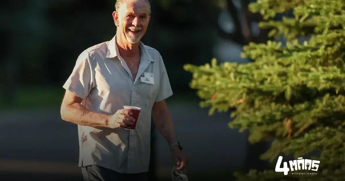 Reed Hastings sai da Netflix após 29 anos; ações caem e mercado reage