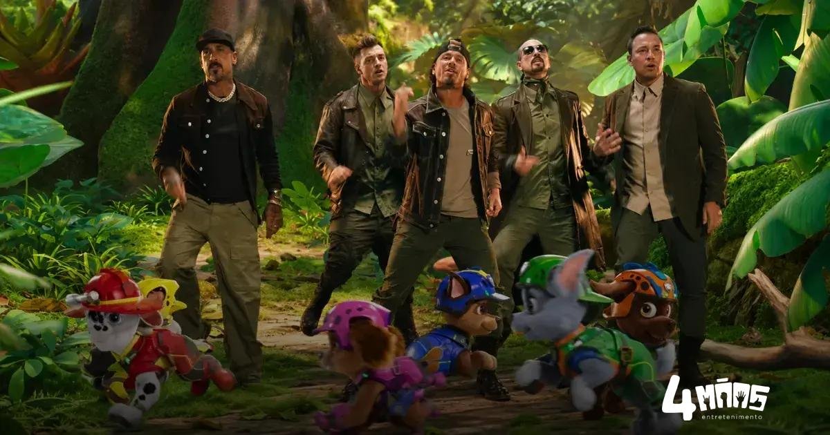 Backstreet Boys e 'Bottle Up': nostalgia e família em PAW Patrol