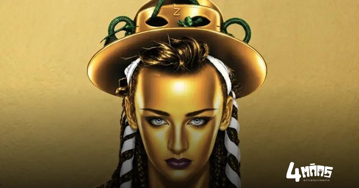 Boy George regrava 'Karma Chameleon' com apoio de inteligência artificial