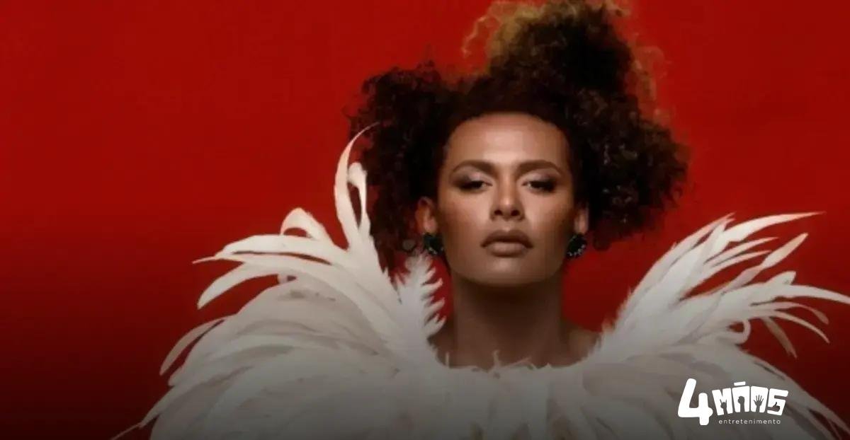 Liniker na capa da Vogue Brasil e anuncia turnê 'Bye Bye Caju' pelo país
