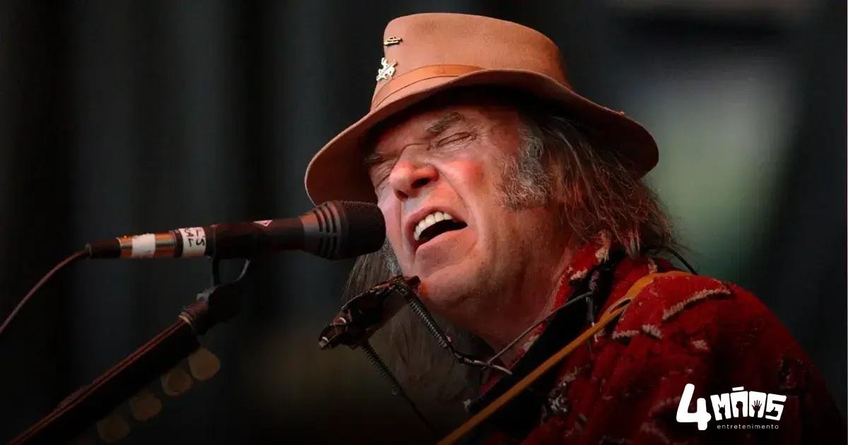 Neil Young lança filme-concerto 'Corduroy Plants' gratuito no Archives