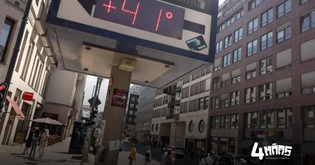 Onda de calor na Europa: recordes de temperatura e impacto em redes