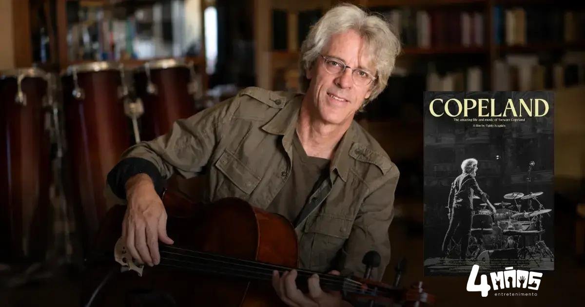 Stewart Copeland volta aos holofotes entre documentário e disputa por royalties