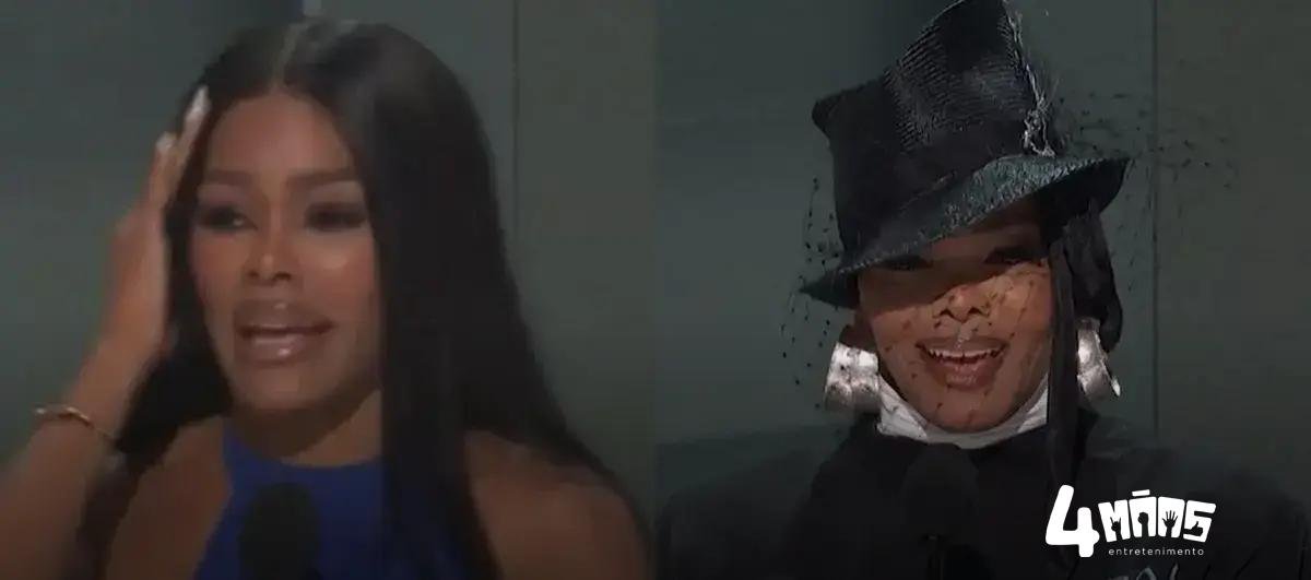 Teyana Taylor desmorona em emoção ao receber prêmio de Janet Jackson