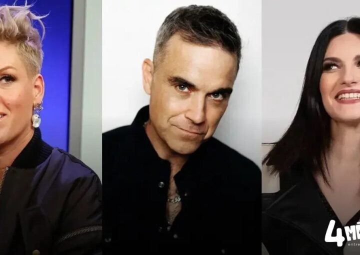 Pink, Robbie Williams e Laura Pausini são cotados para a final da Copa