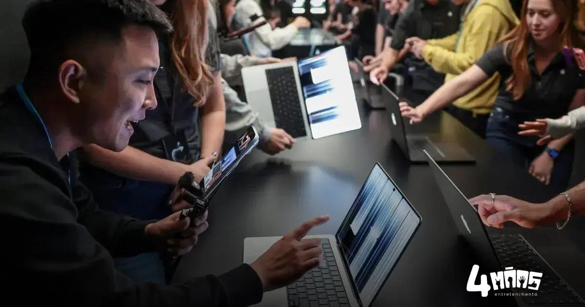 Apple lança MacBook Pro com tela OLED, touch e preços premium