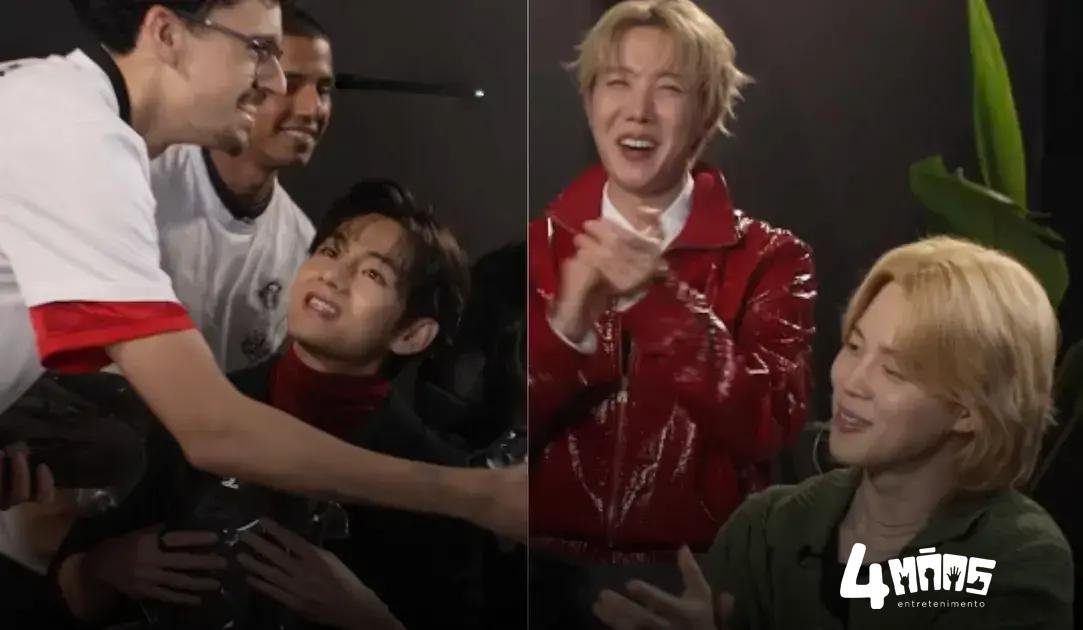 BTS concede entrevista inédita à CazéTV durante turnê em São Paulo