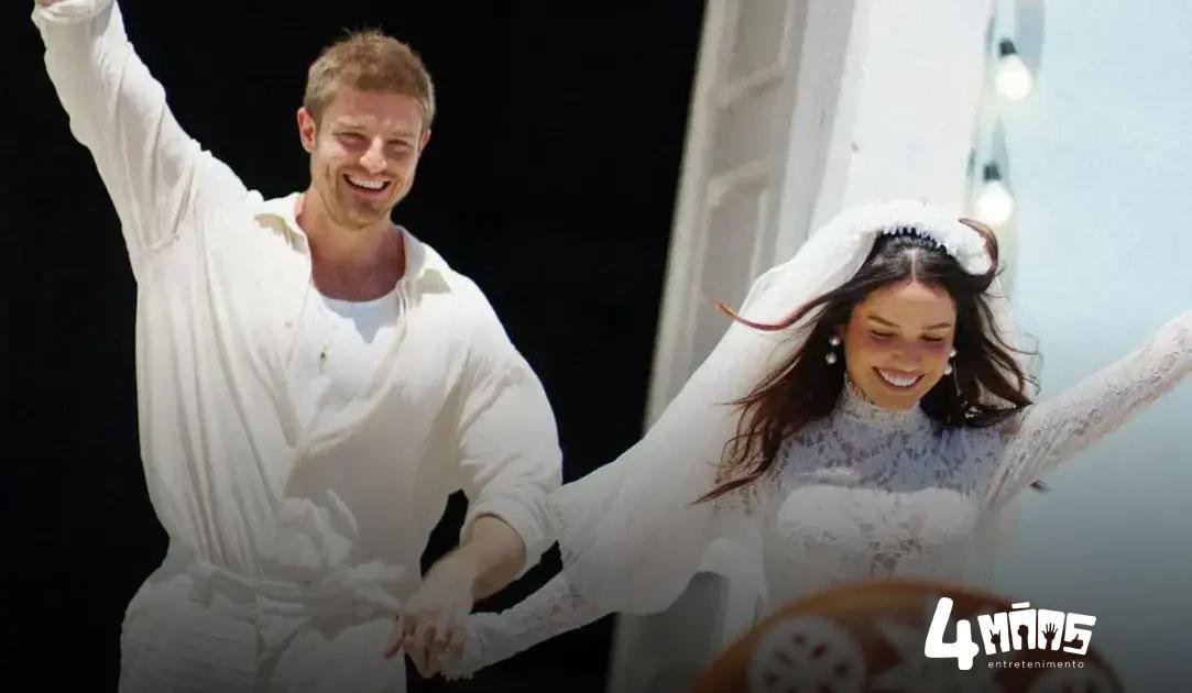 Juliette e Kaique recebem bênção papal antes do casamento em Recife