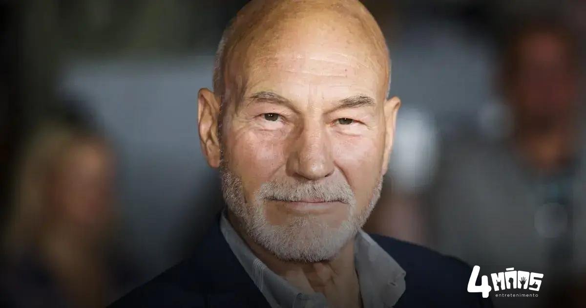 Morre Sir Patrick Stewart, ícone do teatro e Jean‑Luc Picard aos 86